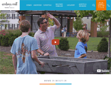 Tablet Screenshot of embreymill.com